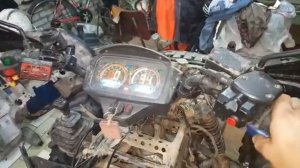 работа двигателя  CF 500