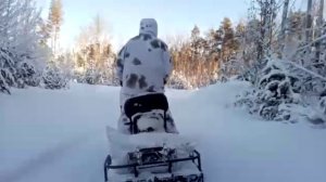 Снегоход буран с двигателем лифан 24л.с.