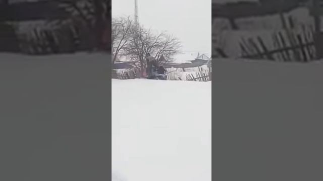 Самодельный снегоход смотреть онлайн