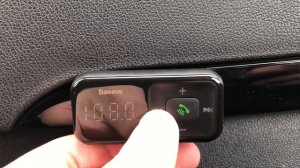 Baseus S16 - удобный Bluetooth FM-модулятор для авто / Автомобильное зарядное устройство Baseus S-1