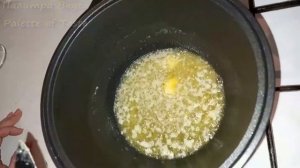 Гречневая каша с жареным луком Buckwheat porridge with fried onions