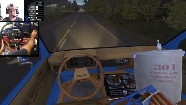 My Summer Car - NOVA ATUALIZAÇÃO: Barra de Stress e Cigarro! #88 (G27 mod) смотреть онлайн