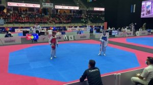 Amir VYKOV RUS Yusuf BADEM TUR European Cadet Championship 2021 45 kg Semifinal