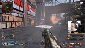 ФЬЮЗ тащит клатчи 1 В 3 \ 200IQ батут ОКТАНА \ ЕВА 8 ИМБА - Apex Legends Highlight