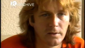 WAVY Archive: 1982 Musical Group ASIA John Wetton and Carl Palmer