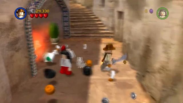 LEGO Indiana Jones Прохождение - Часть 3 - ОПАСНЫЙ ГОРОД
