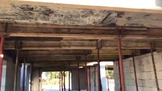 Монтаж опалубки на перекрытие. смотреть онлайн