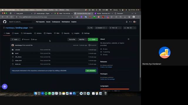 Slicing Landing Page Personal Website - Bootstrap смотреть онлайн