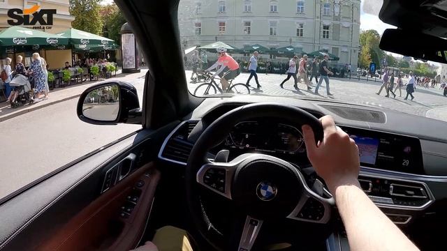 2023 BMW X5  POV driving at sunny day  POV Test Drive
