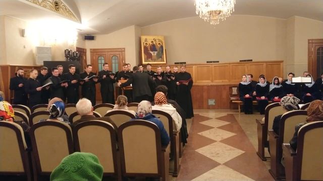 На реках Вавилонских.. Знаменный распев, гармонизация архим. Матфея (Мормыля)