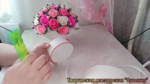 Светильник из изолона Букет роз. 2 часть