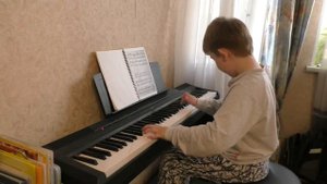 Иоганн Себастьян Бах. Волынка из "нотной тетради Анны Магдалены Бах".