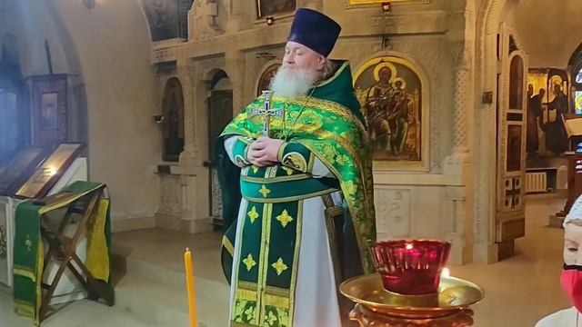 18.07.21. Обретение мощей прп. Сергия Радонежского. Проповедь протоиерея Константина Татаринцева смотреть онлайн
