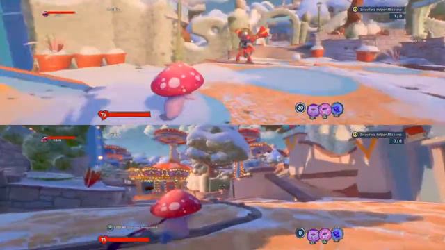 Plants vs zombie battle war neighborville split screen смотреть онлайн