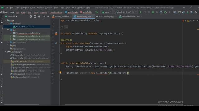 Using FileWriter to write string to a file in android смотреть онлайн