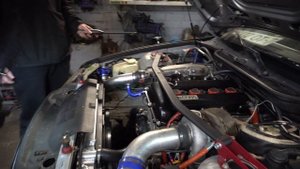 Двигатель SR20 от Nissan в BMW E36!