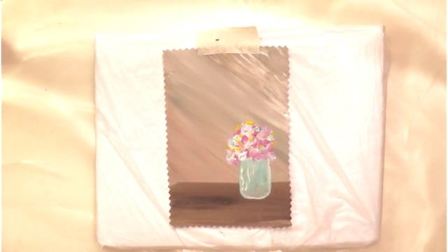 Рисуем букет в вазе гуашью или акрилом смотреть онлайн