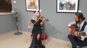 Por Una cabeza violin guitar duo  /Ani Pivazyan violinist/Tigran Ayvazyan guitar