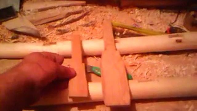 Урок по изготовлению русских деревянных саней #1