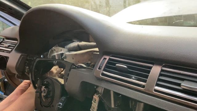 Как снять торпедо (панель) на Ауди а6 с5 / ВЛОГ AUDI A6 C5 под разбор / разбираем салон ауди а6 ц5 смотреть онлайн