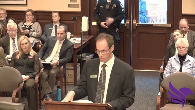 Fred Birnbaum testifies against H81, the Maternal Mortality Review Committee