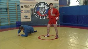 Самооборона самбо на СпортКоманде -  защита от удушающего сзади от ЗМС Михаила Мартынова