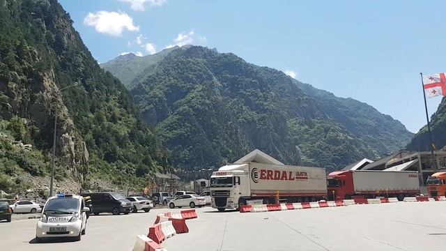 Пятигорск-Тбилиси. Таможня российско-грузинская. смотреть онлайн