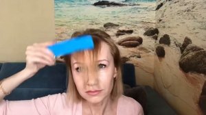 Как самой подстричь челку! Челка на тонкие волосы!