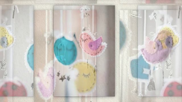 Подарок своими руками Мобиль для новорожденного смотреть онлайн