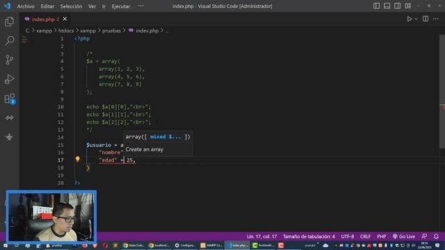 COMO MODIFICAR UN ARRAY ASOCIATIVO EN PHP