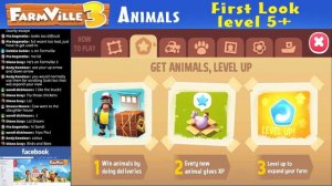 FarmVille 3: Animals First Look and Game Play level 5+