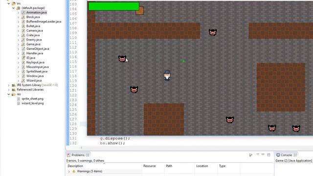 Java Game Programming Wizard Top Down Shooter Part 13 смотреть онлайн
