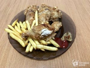Как сделать Крылышки KFC дома .mp4 Подписка и лайк продвигают канал!