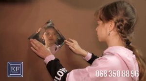 зеркальное панно монтаж детскими руками