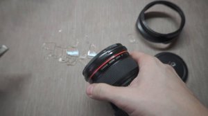 Как правильно снять защитный светофильтр с объектива