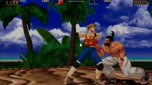 Virtua Fighter 2 Arcade (Hardest Difficulty) Lion Playthrough