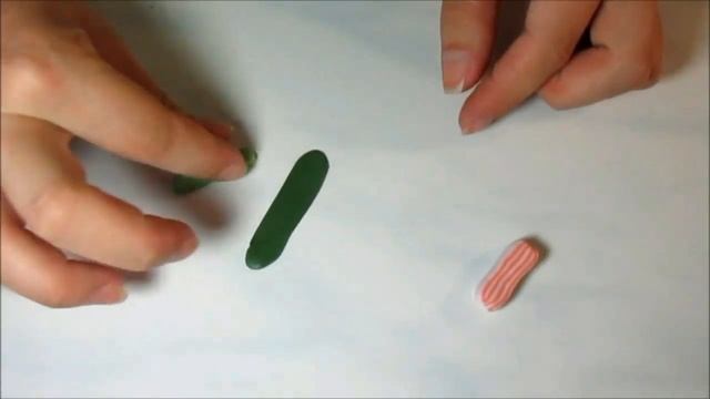 Роллы из полимерной глины / Sushi Roll Polymer Clay Tutorial