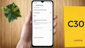 realme c30 back button settings | realme c30 change navigation buttons