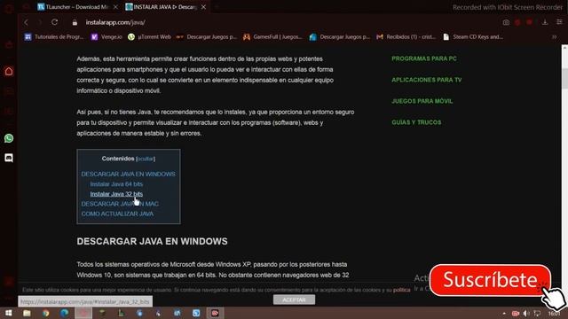 como descargar tlaucher y (java de 32 o 64 bit)♥☻☺ смотреть онлайн
