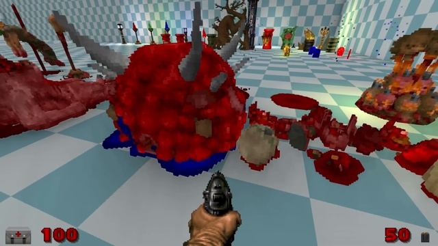 DOOM in STUNNING 3D! Voxel Doom II смотреть онлайн