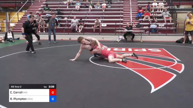 97 Kg Rr Rnd 2 - Christian Carroll, Indiana Vs Robert Plympton, Oregon Accc смотреть онлайн
