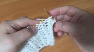 ШИКАРНАЯ ЛЁГКАЯ ДВУСТОРОННЯЯ СЕТОЧКА ОДИН РЯД! Вязание узоров спицами