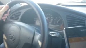 Шевроле Ланос разгон 0-100 км/ч.Сток.1.5 86 лс. 12.7 секунд.