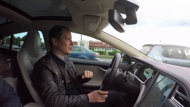 Электромобиль - настало твое время! Обзор: Tesla Model S P85. смотреть онлайн