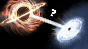 Что, если ЧЕРНАЯ и БЕЛАЯ дыры столкнутся?