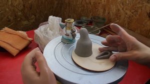 Мастер-класс по изготовлению керамического изделия  "Ангел".