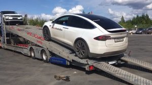 Что случилось с Теслой..?  Илон Маск забрал Tesla Model X P100D обратно? #ТеслаНамбаВан