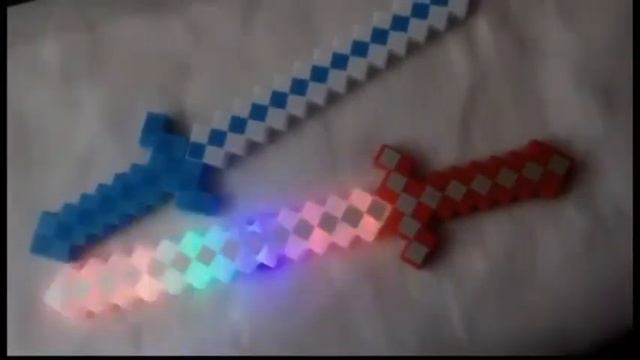 Меч арт. б/а/2225 Майнкрафт светящийся смотреть онлайн