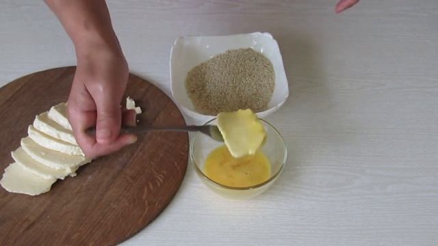 БЫСТРЫЙ ЗАВТРАК ЗА 5  МИНУТ ЖАРЕНЫЙ АДЫГЕЙСКИЙ СЫР,