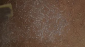 Полированная фактурная штукатурка из стартовой шпаклевки